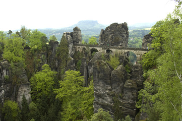 Basteibruecke, Lilienstein