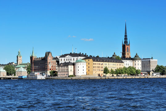 Stockholm,  island Riddarholmen