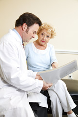 Fototapeta premium Chiropractor Reviews Medical History