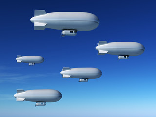 Fototapeta premium blimps