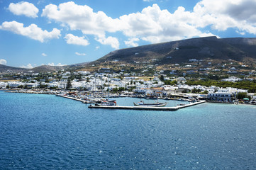 Picturesque Port, Paros, Greece