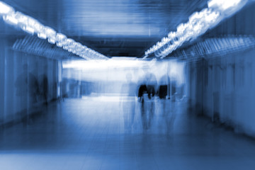 tunnel in blur