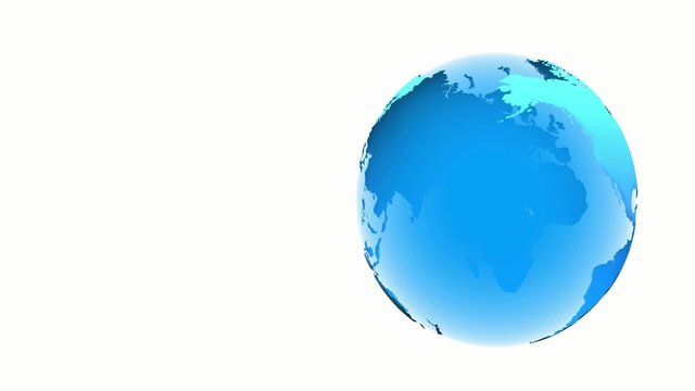 Blauer Planet in Rotation 02