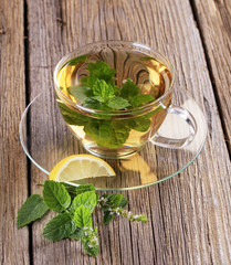 Mint tea