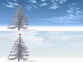 High resolution 3D Christmas tree