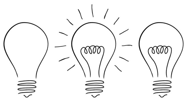Great Idea - 3 Light Bulbs