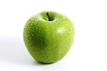 Frischer grüner Apfel