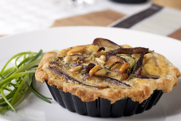 Individual Quiche with Chives