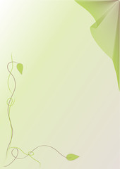 Abstract green pattern