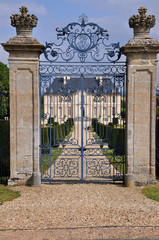 Portail du Château de Vendeuvre, Normandie, France