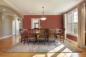 Modern dining room