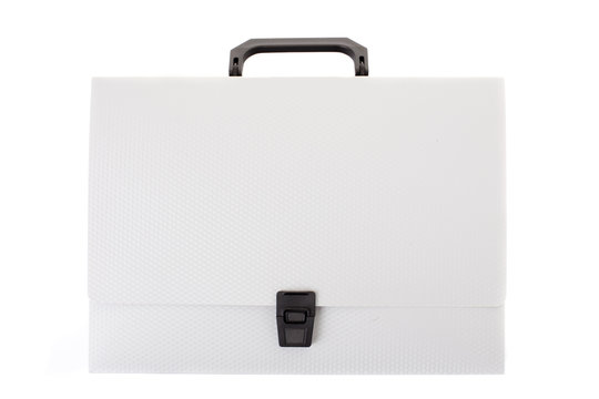 Grey briefcase