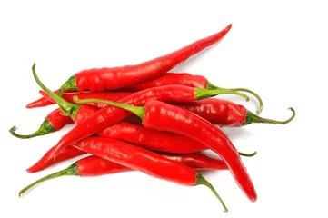 Fotobehang red chili pepper © gb