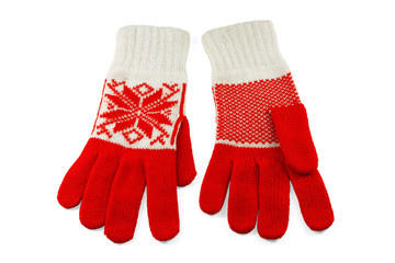 Knit Women's gloves