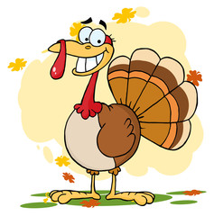 Turkey Cartoon Character