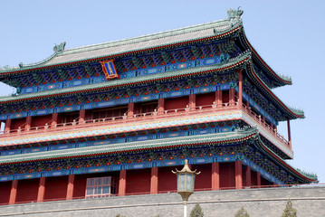 ancient chinese pagoda (Beijing, China)
