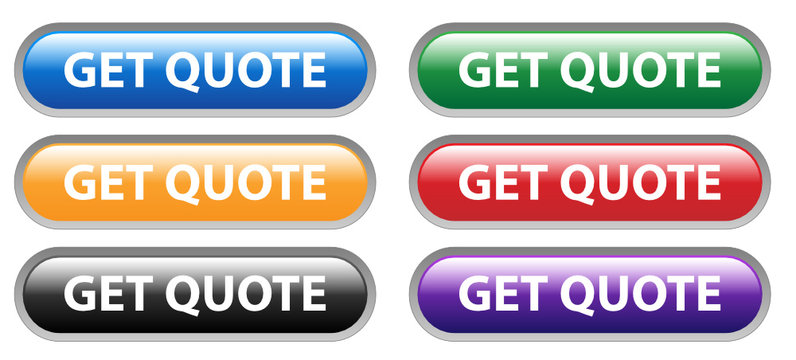 GET QUOTE Web Buttons Set (quotation price free online sales)