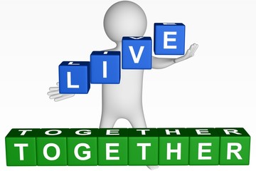 Cubes - 214 - LIVE TOGETHER