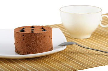 Fancy Cake And Tea