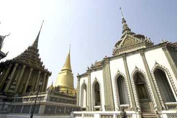 Architect art in Thai temple..
