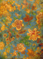 Decorative floral background - 27568747