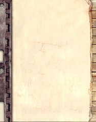 Old ripped paper background