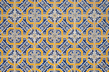 Traditional Portuguese azulejos