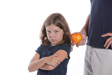 Girl Likes Junk, Won't Eat Apple