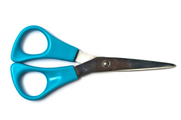 Blue scissors
