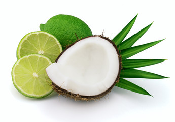 Coconut with lime
