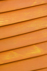 Abstract yellow painted wood
