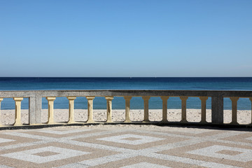 Promenade and beach, Sousse, Tunisia