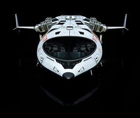 spaceship reflection front © DM7
