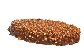 chocolate bar with nuts