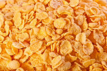 Goldish corn flakes