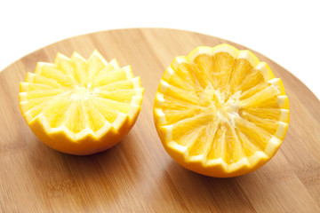 Orange geformt