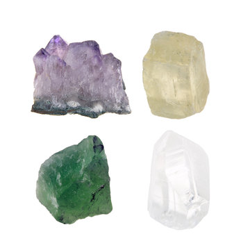 Quartz crystal variants