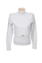 Modern  sweater on a white.