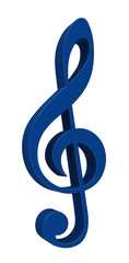 Obraz premium Notenschlüssel