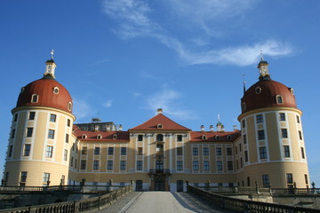 Fototapeta na wymiar A Baroque German Castle - Schloss Moritzburg