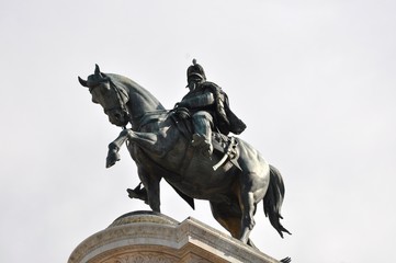 Fototapeta na wymiar Rom - Statuen und Skulpturen