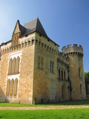 Fototapeta na wymiar Château de Campagne ; Vallée de la Vézère ; Dordogne, Aquitaine