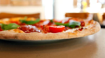 Selbstklebende Fototapete Pizzeria Pizza