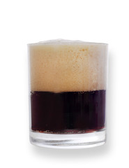 Beer glass.