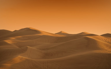 Fototapeta na wymiar Desert (big dune)