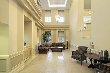 Lobby with sitting area