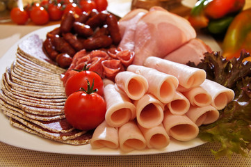 Salami plate