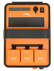 Voltage inverter for studio flash