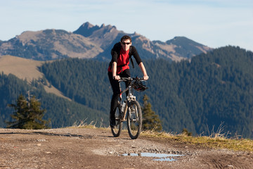 Wallberg mit dem Bike