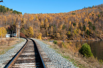 The Circum-Baikal Railway - historical railway along Lake baikal